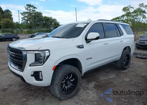 2022 GMC Yukon 4Wd At4 из США, поврежденный, VIN 1GKS2CKL2NR144412